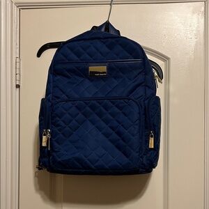 Vince Camuto Blue Quilted Travel Bag